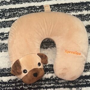 Capelli of New York Tan Dog Travel Pillow